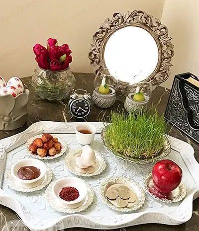 عکس هفت سین ساده و زیبا