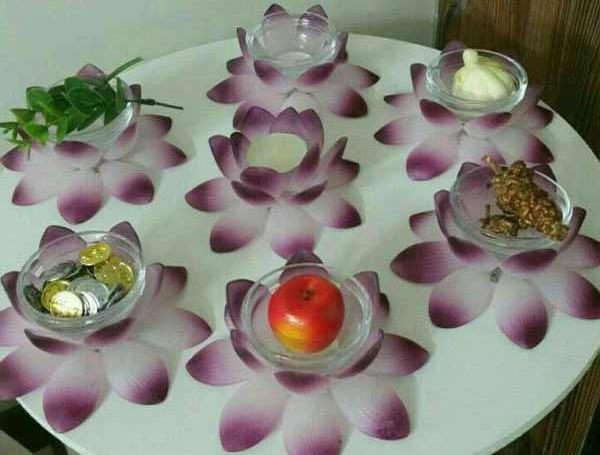 عکس هفت سین کریستالی