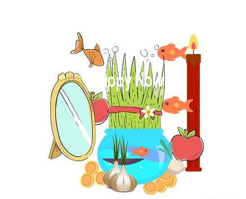 عکس هفت سین نقاشی