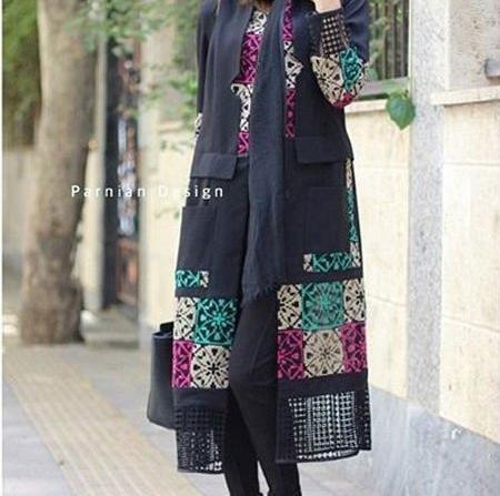عکس های مانتو بهاری
