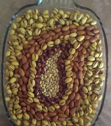 عکس آجیل یلدا