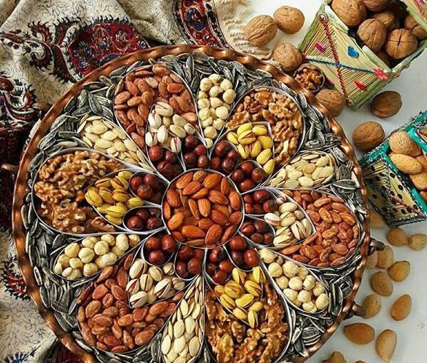 عکس آجیل یلدا
