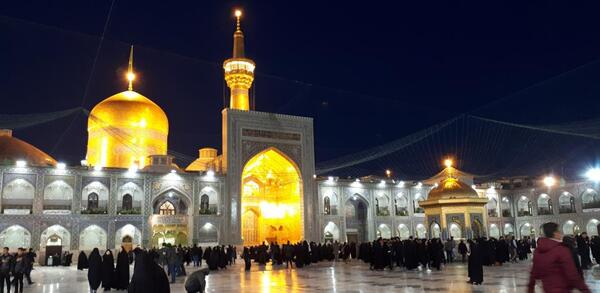 عکس شب یلدا حرم امام رضا