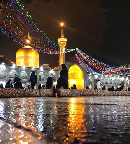 عکس شب یلدا حرم امام رضا