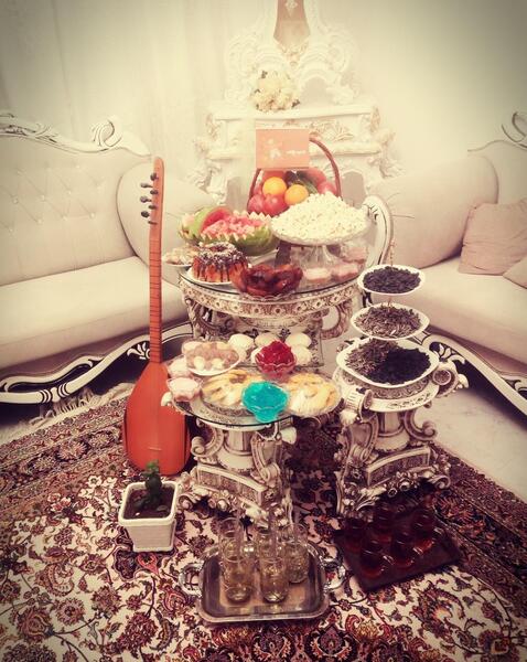 عکس شب یلدا لاکچری
