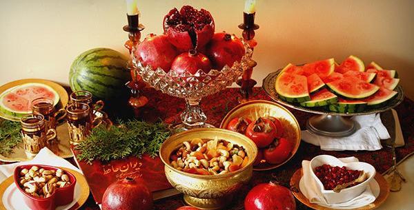 عکس شب یلدا و شعر