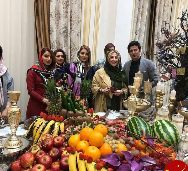 عکس یلدایی بازیگران ۹۹