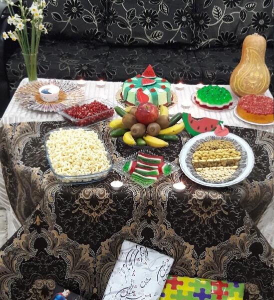 عکس تولد یلدایی