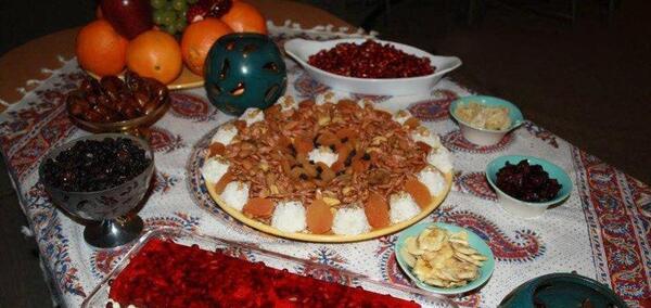 عکس یلدای خانگی