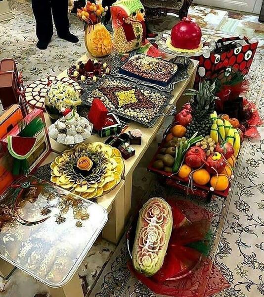 عکس شب یلدایی عروس