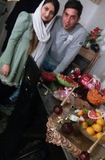 عکس یلدایی نامزدی