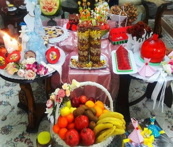 عکس یلدایی نامزدی