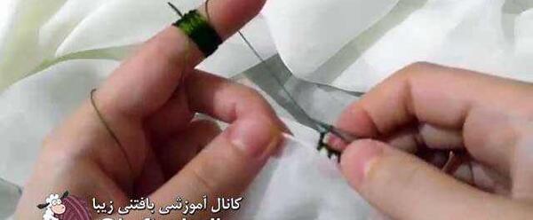 عکس اموزش انواع کوریشی با نخ