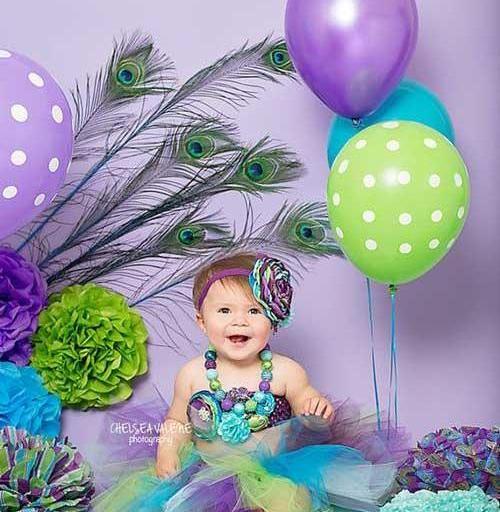 عکس ایده برای تولد یک سالگی دختر