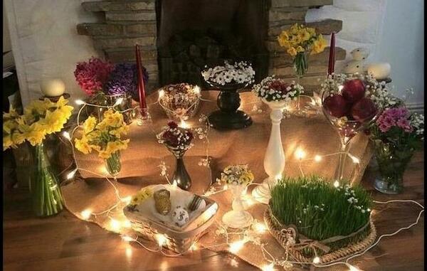 عکس ایده جدید برای سفره هفت سین ۱۴۰۳