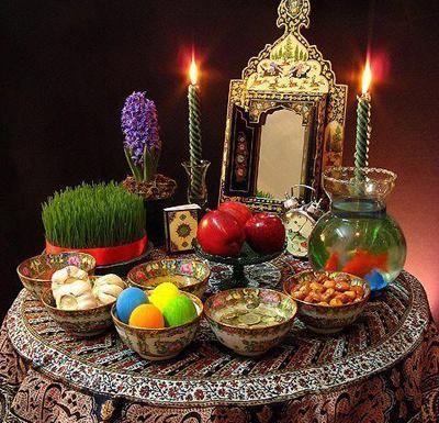 عکس ایده ظروف سفره هفت سین