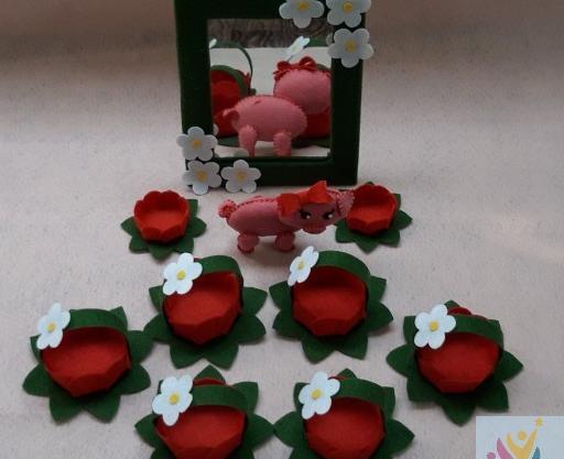 عکس ایده نمدی برای سفره هفت سین