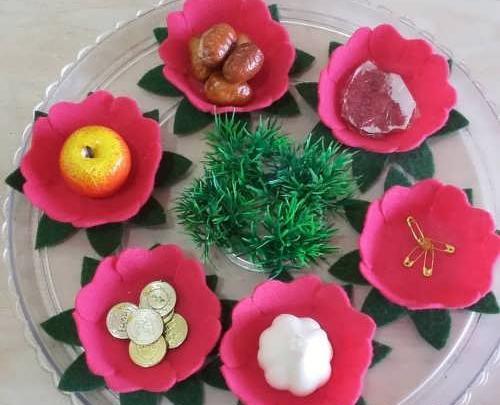 عکس ایده نمدی برای سفره هفت سین