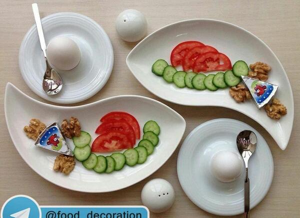 عکس ایده برای صبحانه نی نی سایت
