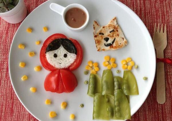 عکس ایده برای تزیین صبحانه کودکان