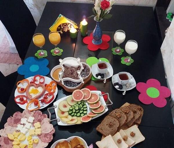عکس ایده برای صبحانه سریع