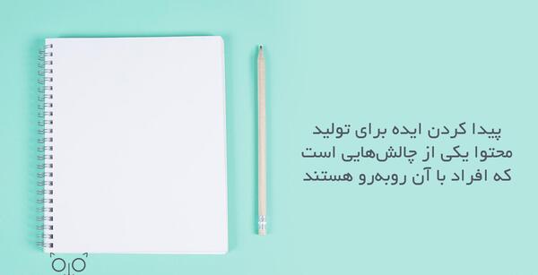عکس ایده برای تولید محتوا اینستاگرام