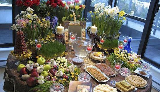 عکس ایده هفت سین آینه ای