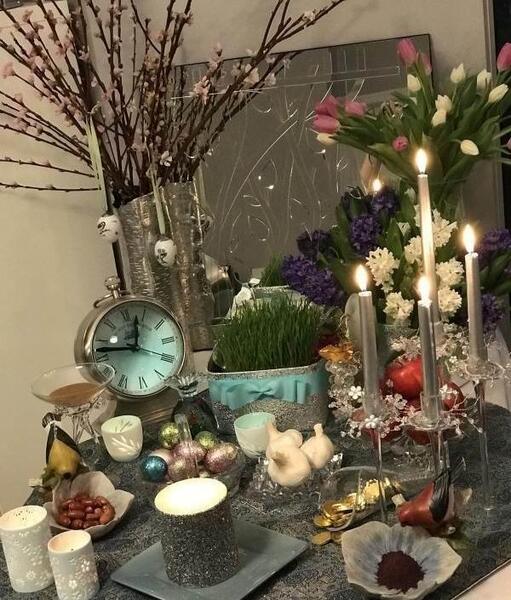 عکس ایده برای چیدمان هفت سین