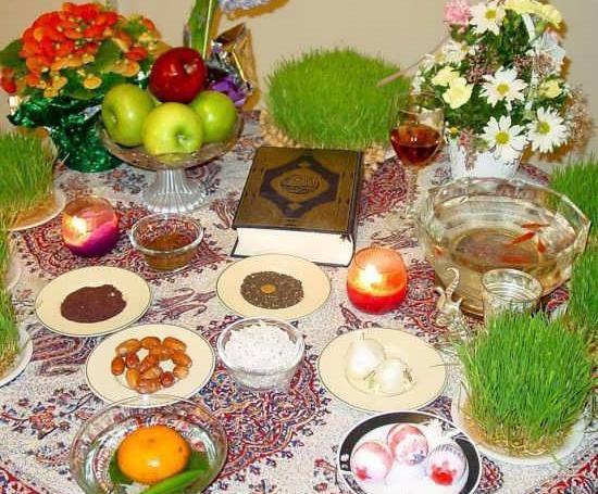 عکس ایده برای چیدمان هفت سین