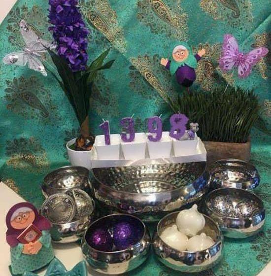 عکس ایده برای چیدمان هفت سین