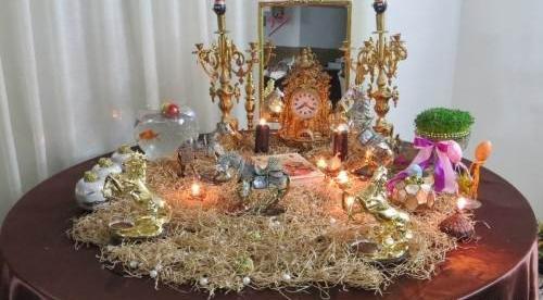 عکس ایده هفت سین روی میز