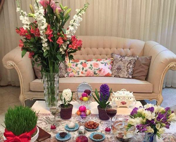 عکس ایده هفت سین روی میز