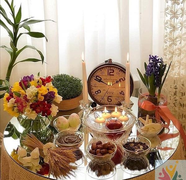 عکس ایده هفت سین رو زمین