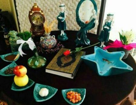 عکس ایده هفت سین رو زمین