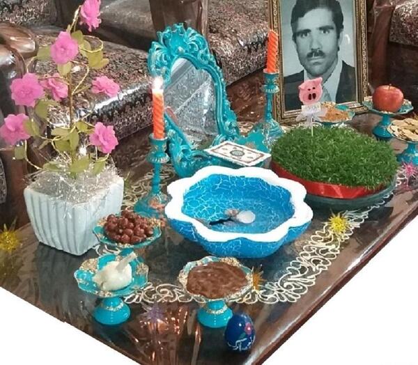 عکس ایده برای هفت سین سر مزار