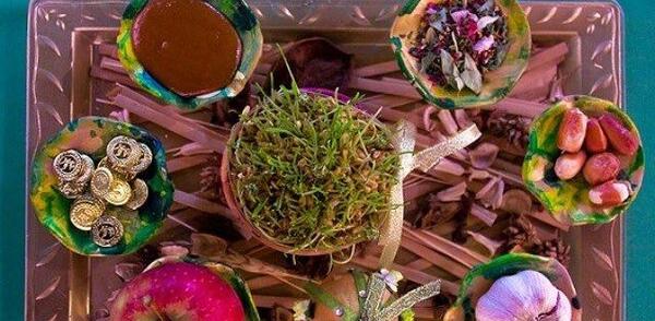 عکس ایده برای هفت سین سر مزار