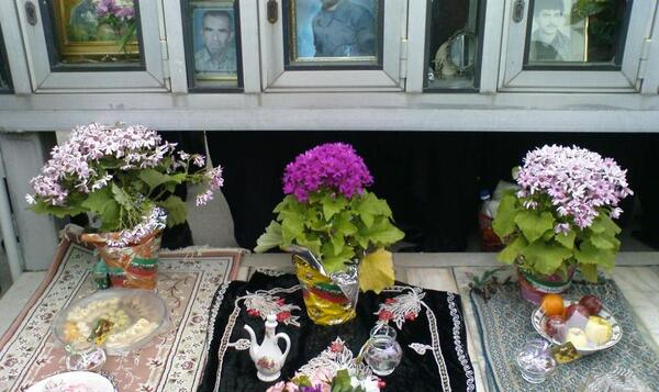 عکس ایده برای هفت سین سر مزار