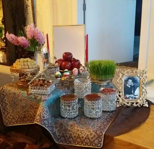 عکس ایده برای هفت سین طبقه ای