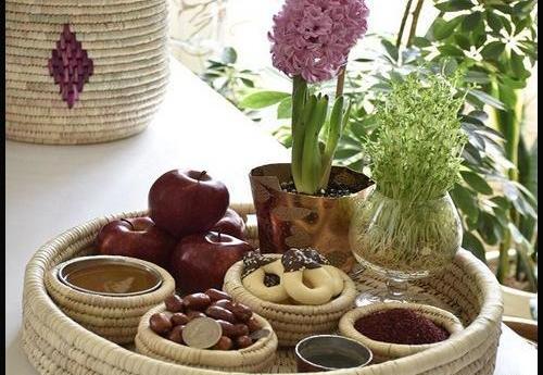 عکس ایده هفت سین کنفی