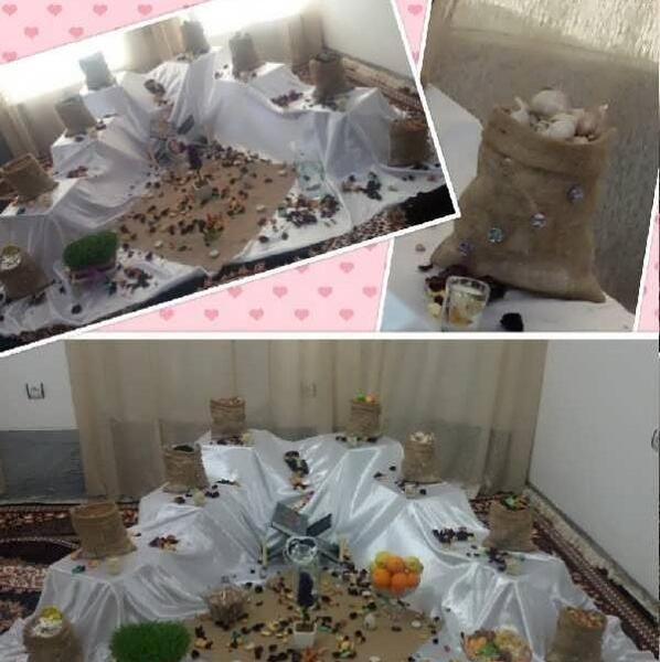 عکس ایده هفت سین کنفی