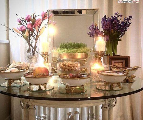 عکس ایده برای گلدان هفت سین