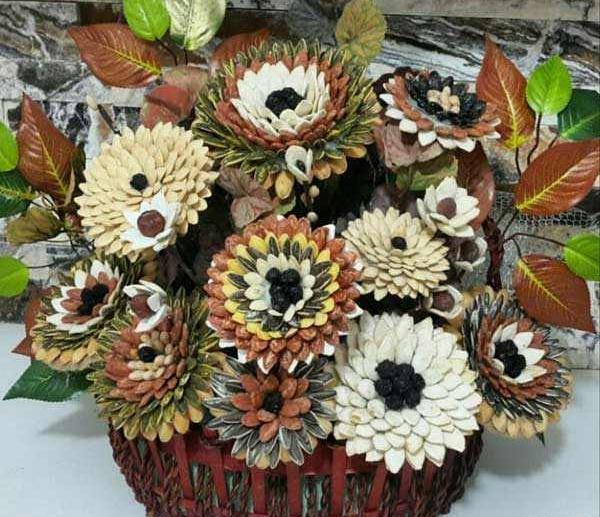عکس ایده برای تزیین آجیل شب یلدا