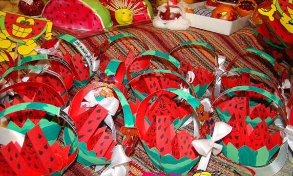 عکس ایده شب یلدا پیش دبستانی