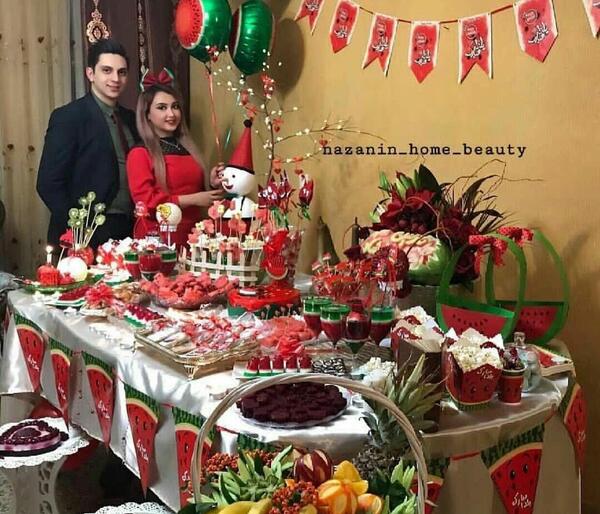 عکس ایده برای تم شب یلدا