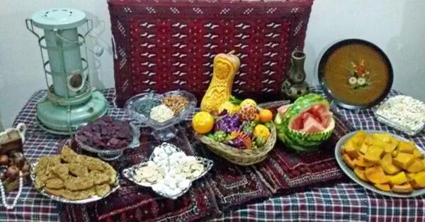 عکس ایده سنتی برای شب یلدا