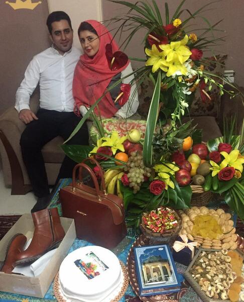 عکس ایده شب یلدا نوعروس