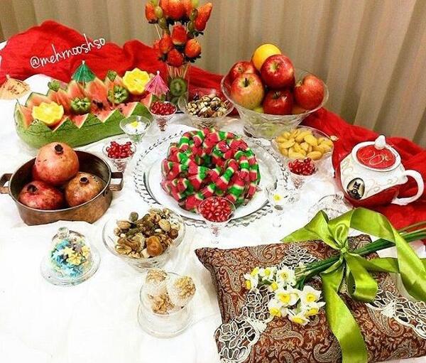 عکس ایده شب یلدا نوعروس
