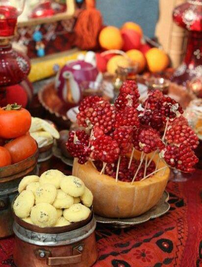 عکس ایده هایی برای شب یلدا