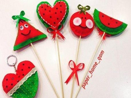 عکس ایده ی کاردستی برای شب یلدا