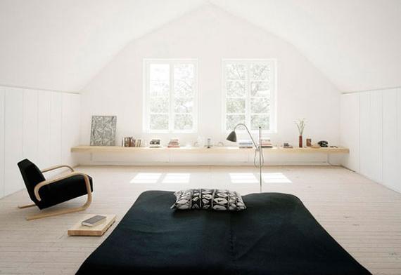 عکس ایده چیدمان اتاق خواب بدون تخت